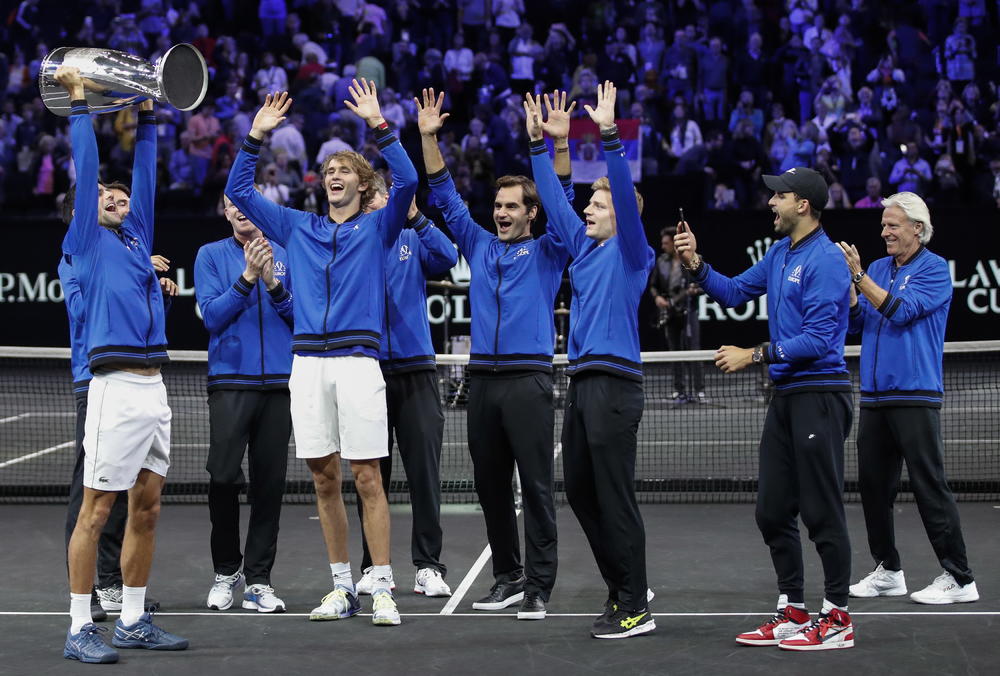 Novak Đoković je bio kapiten tima Evrope u kome su bili Zverev, Federer, Gofan, Dmitrov i Edmund  