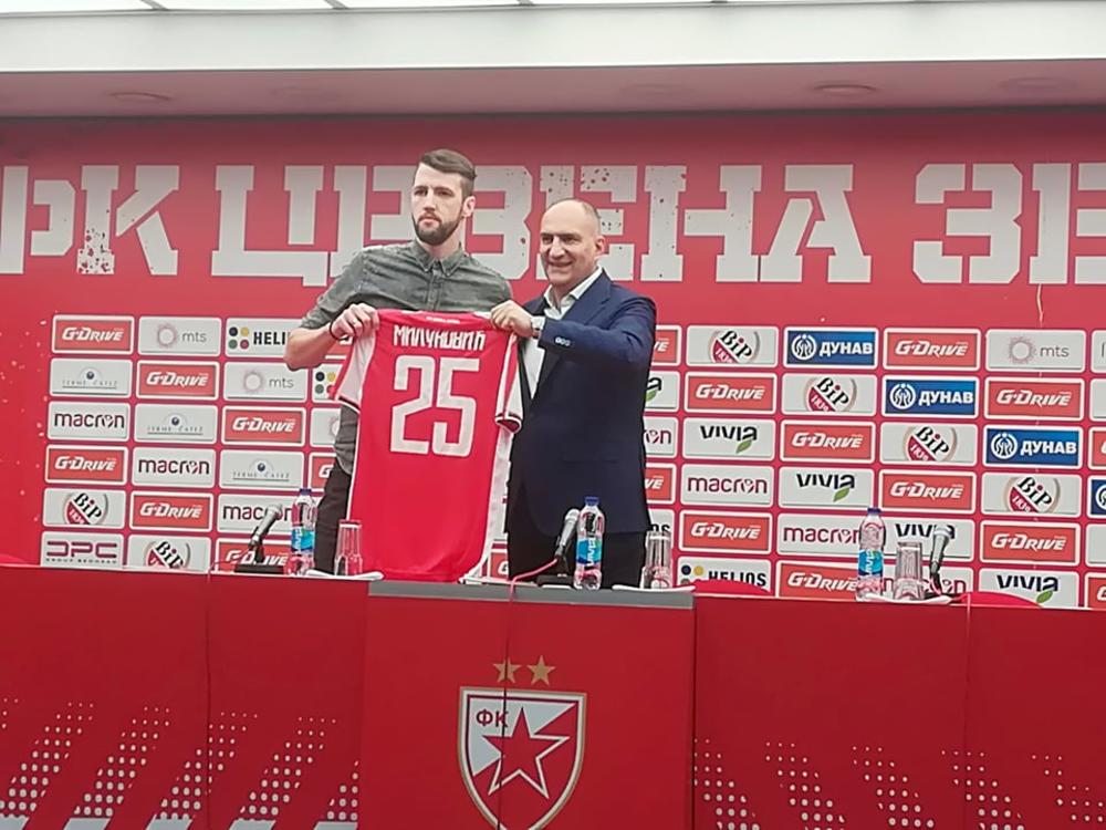 Nemanja Milunović je pojačao Crvenu zvezdu  