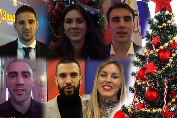 ČITAOCI ESPRESA, SREĆNA VAM NOVA GODINA: Ovo je novogodišnja poruka za vas od najvećih srpskih šampiona!
