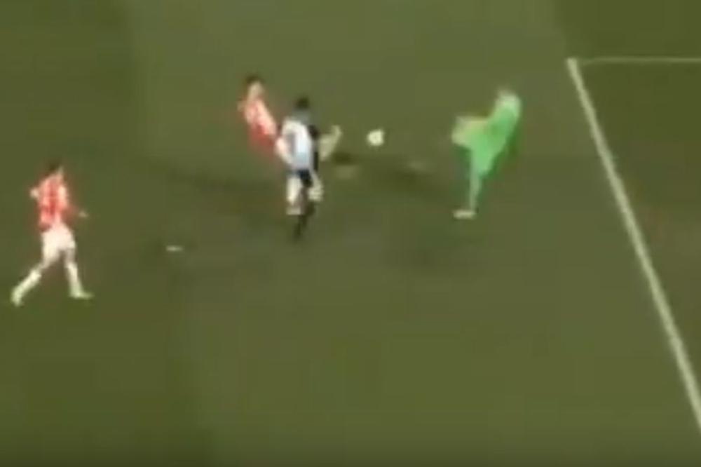 Da li je viđen čudniji gol na Večitim derbijima? Borjan napucao Nikolića i lopta ušla u mrežu!
