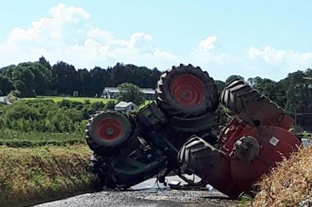 NESREĆA KOD IVANJICA: Traktor prešao preko čoveka!