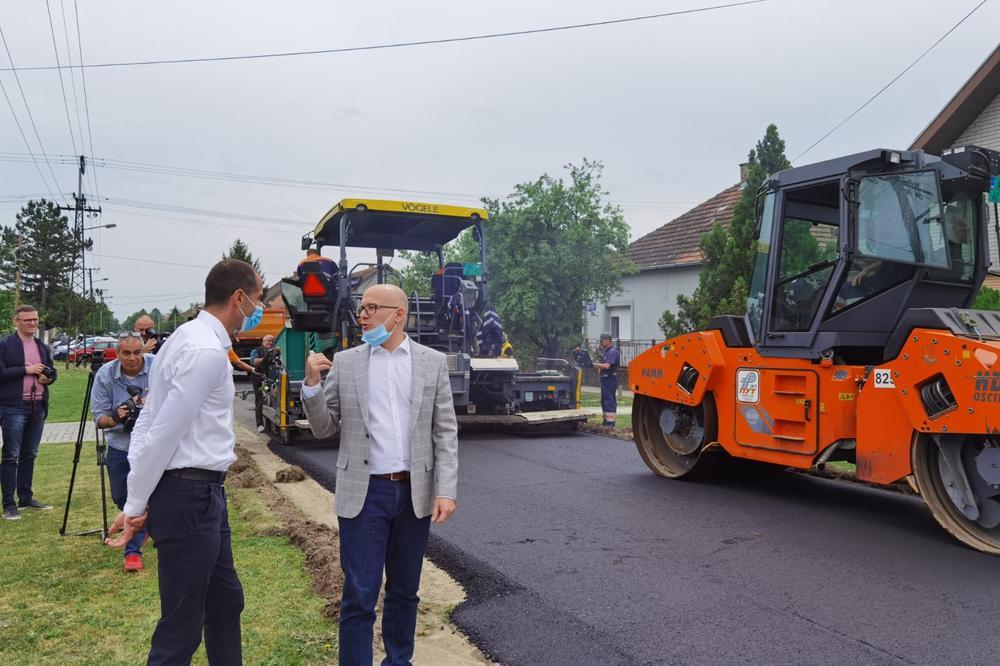 Vučević: Ulice koje sada radimo zadnji put su asfaltirane preko skoro pola veka, a za to smo izdvojili 56 miliona!