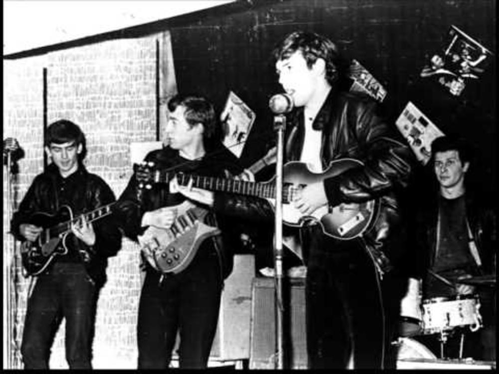 The Silver Beatles sa Pitom Bestom na bubnjevima u klubu Indra