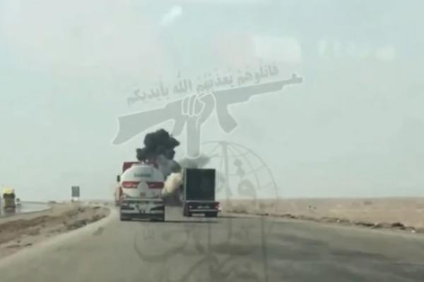 SNAŽNA EKSPLOZIJA U IRAKU, ODJEKNULO JE STRAŠNO: Napadnut američki konvoj sa naftom (VIDEO)