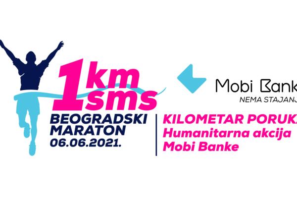 Humano bankarstvo: Zaposleni Mobi Banke na maratonu sakupili 305 hiljada dinara
