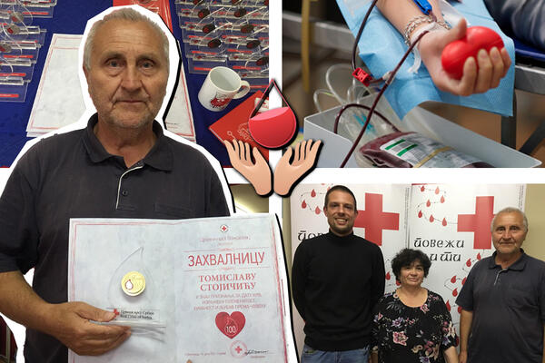DANAS JE DAN DOBROVOLJNOG DAVANJA KRVI: Tomislav je 100 puta dao krv, ima JAKO BITNU PORUKU ZA SVE NAS! (FOTO)