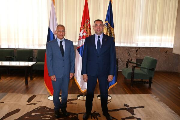 VULIN RAZGOVARAO SA HARČENKOM: Ruska Federacija izuzetno zadovoljna saradnjom sa MUP Srbije