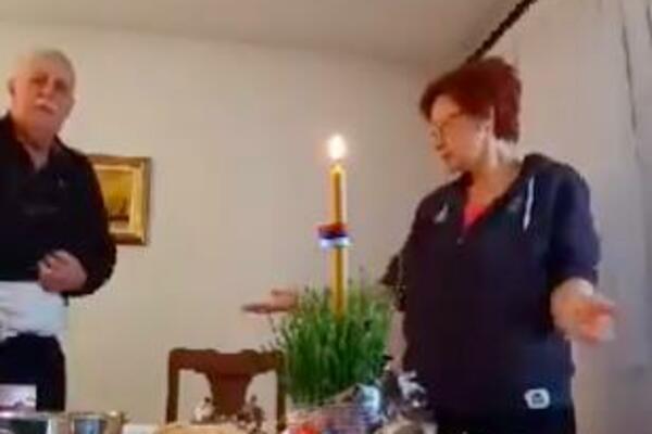 "PA, DOBRO, ISPALO, J**I GA": Par iz SRBIJE želeo DECI da pošalje kako slavi Božić, postali HIT NA MREŽAMA (VIDEO)