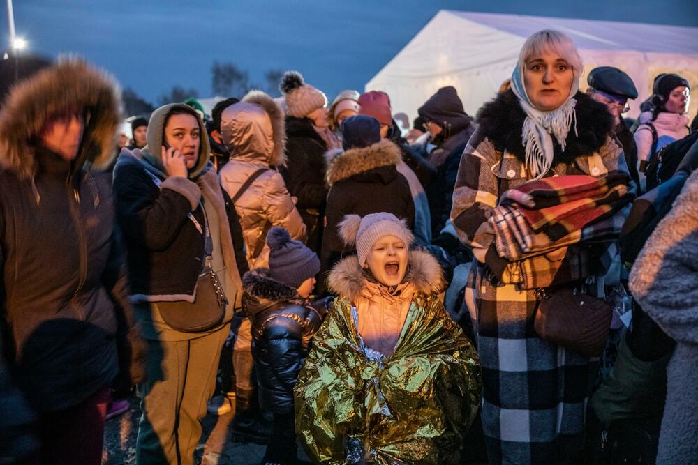 Izbeglice iz Ukrajine, žene i deca