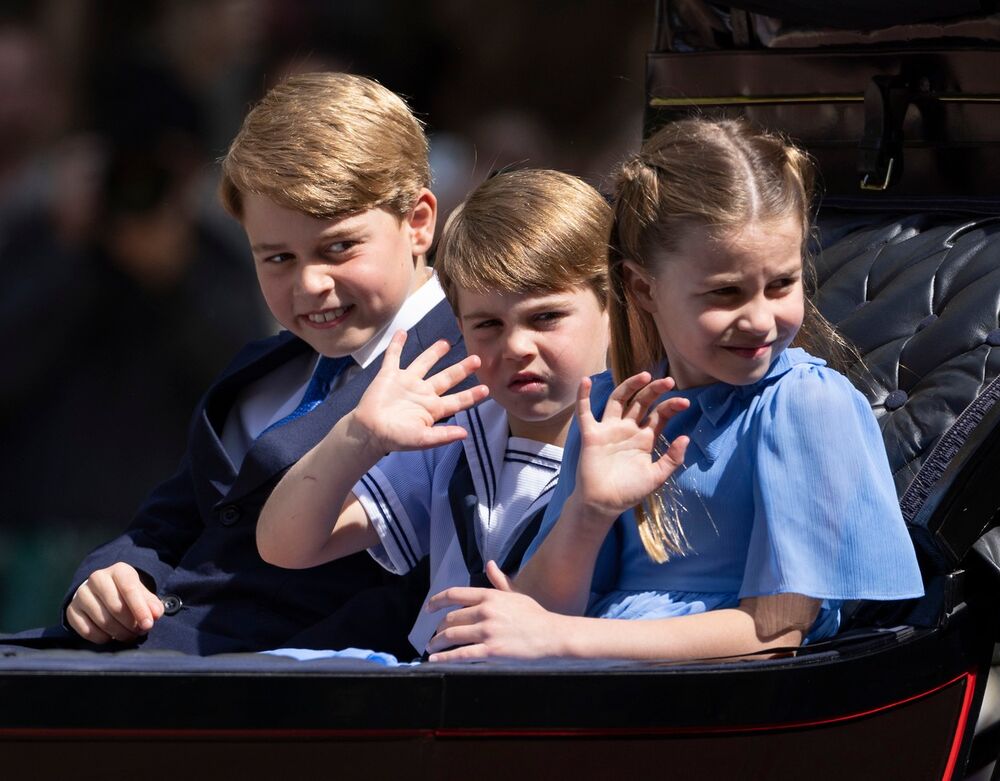 Kraljica Elizabeta II, Princ Luis, Princeza Šarlot