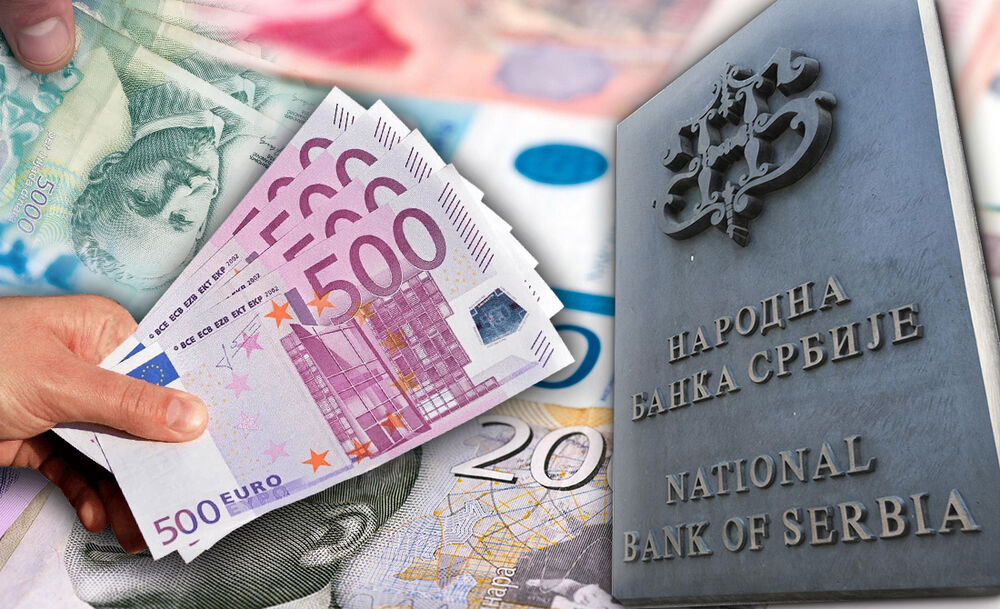 Kurs evra prema dinaru