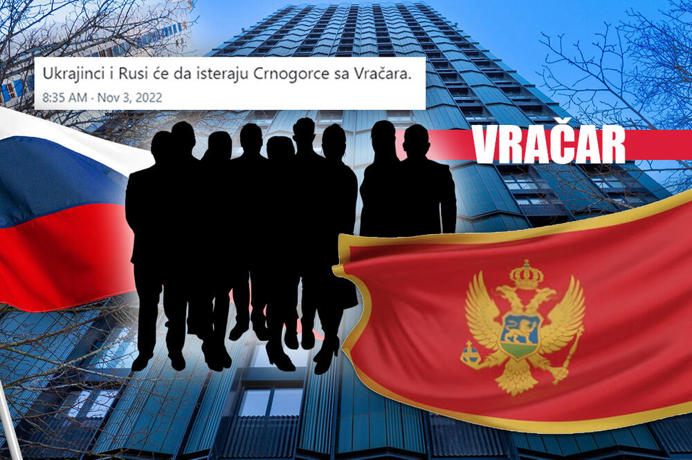 "RUSI I UKRAJINCI ĆE IH ISTERATI ODATLE!": Bukti BUNA na Tviteru, Crnogorci ne daju VRAČAR ni za ŽIVU GLAVU! (FOTO)