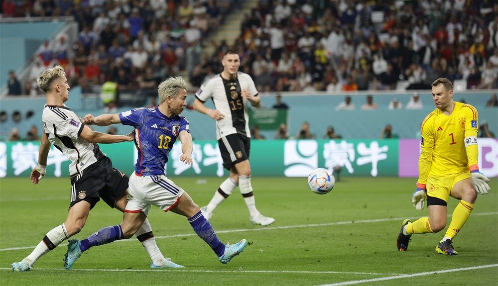 Takuma Asano protiv Nemačke na Svetskom prvenstvu 2022. godine