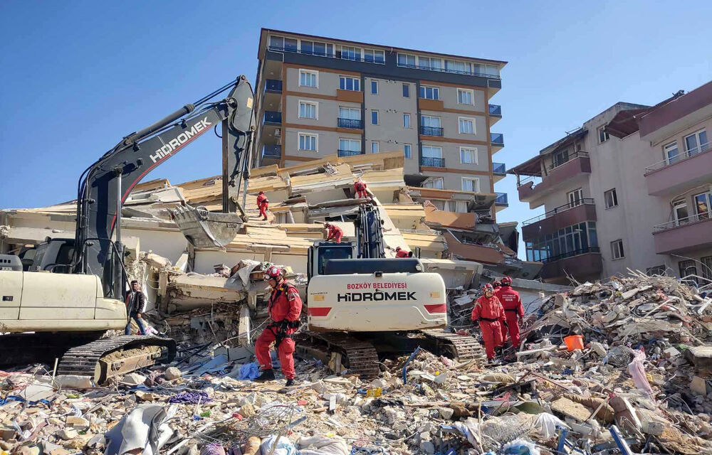 Zgrade srušene u zemljotresu u Turskoj