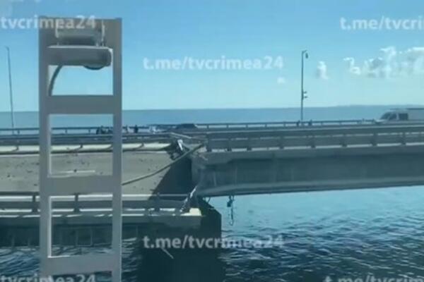 PUTIN ZAPRETIO UKRAJINI, NEĆE IM BITI SVEJEDNO: Spreman odgovor NA NAPAD na Krimski most (VIDEO)