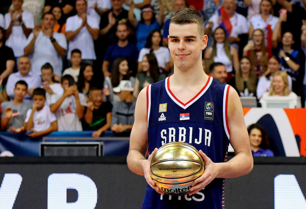 Nikola Topić - MVP Evrobasketa U18