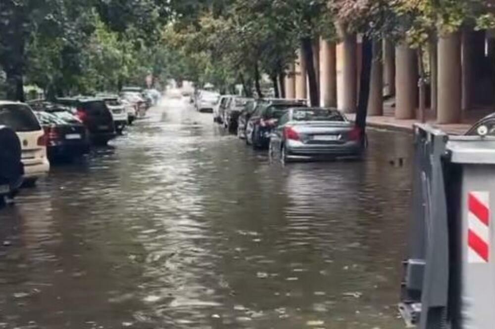 Poplavljene ulice u Beogradu