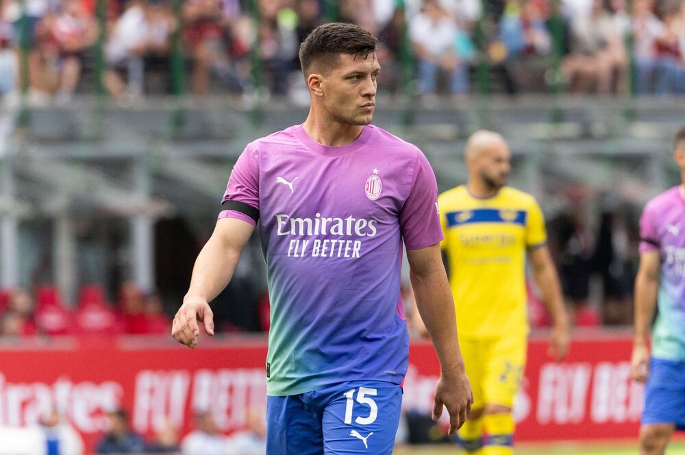 Luka Jović u dresu Milana