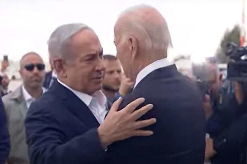 BAJDEN STIGAO U IZRAEL! Poseta američkog predsednika u jeku TENZIJA, sledi sastanak sa Netanijahuom (VIDEO)