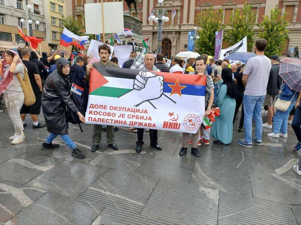 Podrška Palestini u Beogradu