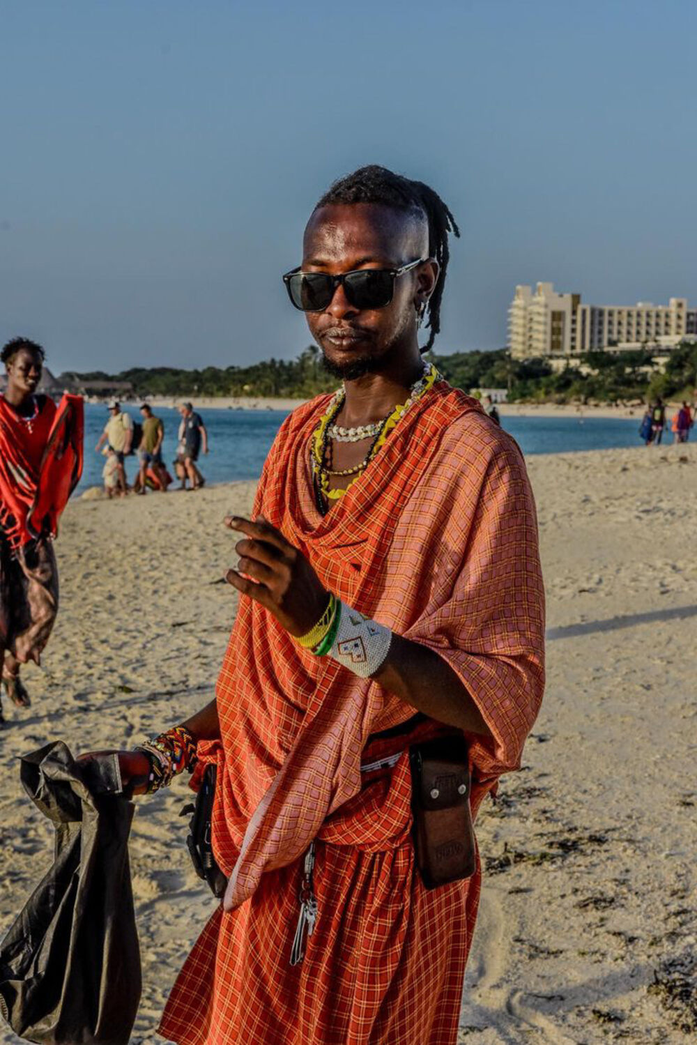 Masai na plaži