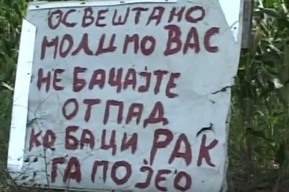 KO BACI OTPAD, RAK GA POJEO: Neverovatna kletva čuva selo u Srbiji! (VIDEO)