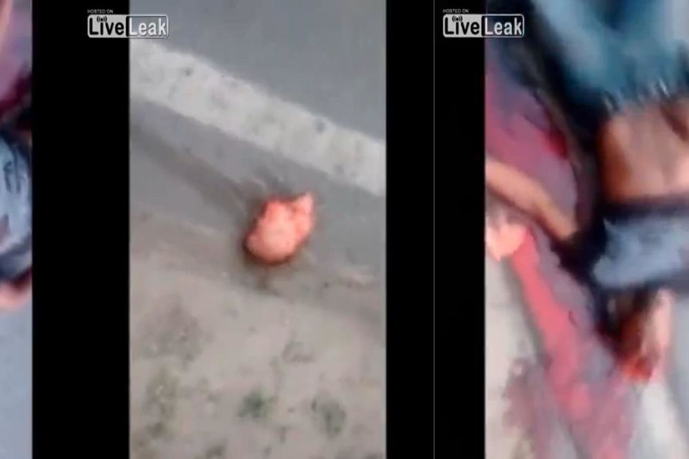 Nakon što je upucan u glavu, mozak mu je završio na trotoaru! (UZNEMIRUJUĆI VIDEO)