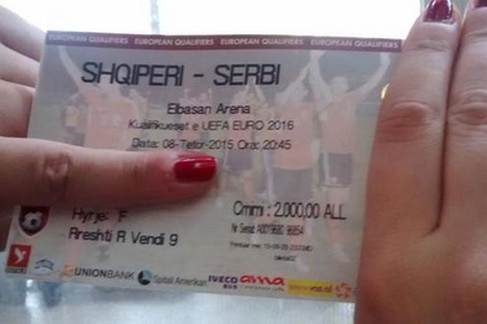 Karta za utakmicu protiv Srbije u Albaniji košta čitavo bogatstvo. Evo i koliko! (FOTO)