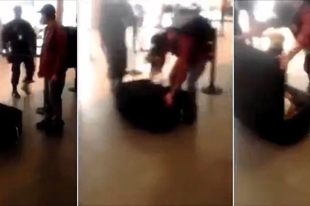 Carinici pretresali kofer: Nisu mogli da veruju šta se krije unutra! (VIDEO)