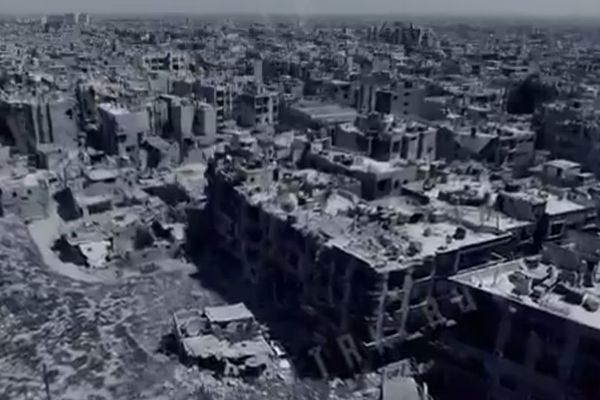 Ruski dronovi snimili jezive fotke uništenih sirijskih gradova (VIDEO)