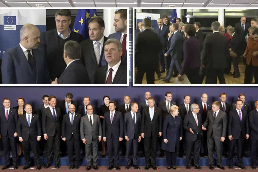 Au, al` su ga iskulirali! Pogledajte kako su evropski zvaničnici izbegli slikanje sa hrvatskim premijerom (GIF)