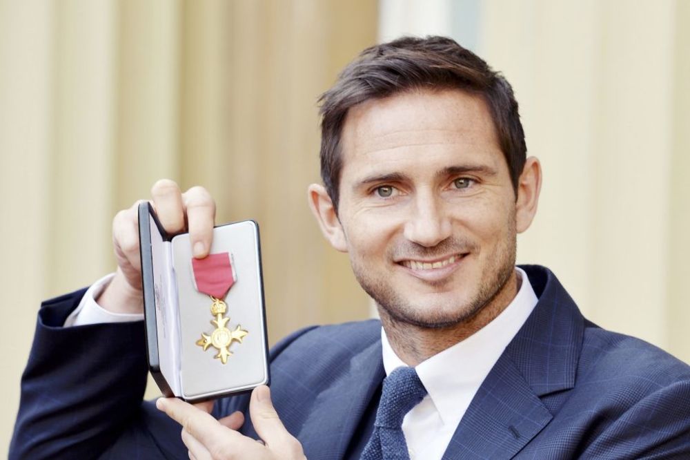 Frenk Lampard dobio je najveću počast u životu! Nagrađen je titulom OBE! (FOTO)