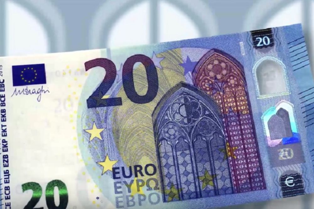 Nemojte da vas prevare! Ovako izgleda najnovija novčanica od 20 evra! (VIDEO)