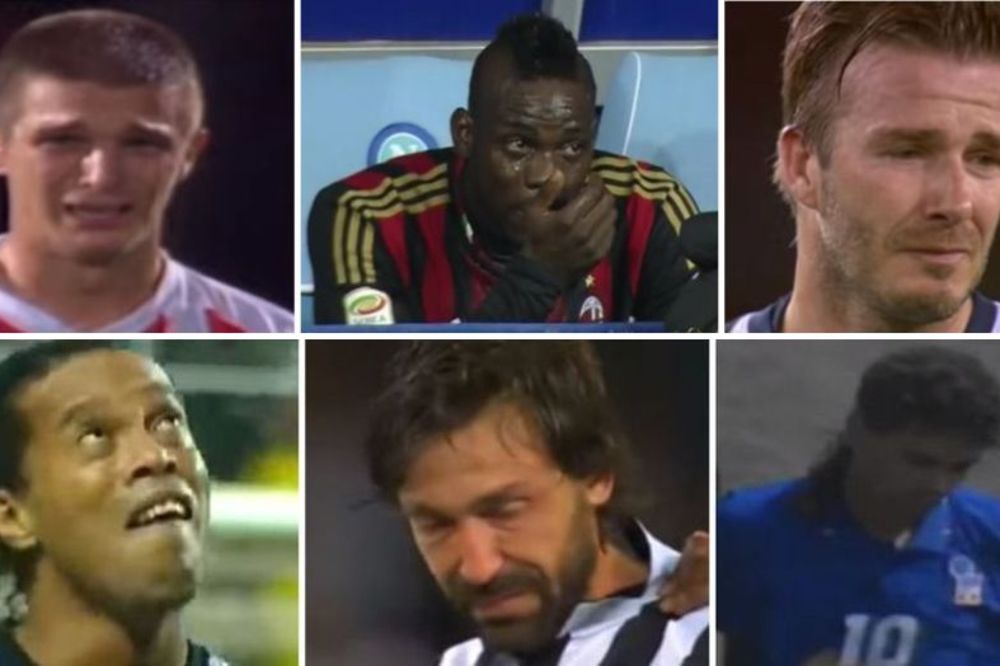 Sve im se srušilo u trenutku: Fudbaleri koji nisu mogli da obuzdaju suze! (VIDEO)
