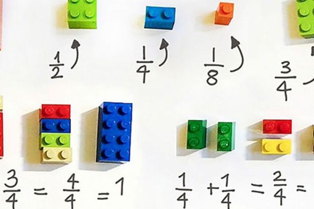 Da smo imali ove lego kockice, svi bismo voleli matematiku! (FOTO)