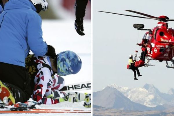 Težak pad austrijskog skijaša: Nije mogao da diše, prebačen helikopterom u bolnicu! (VIDEO)