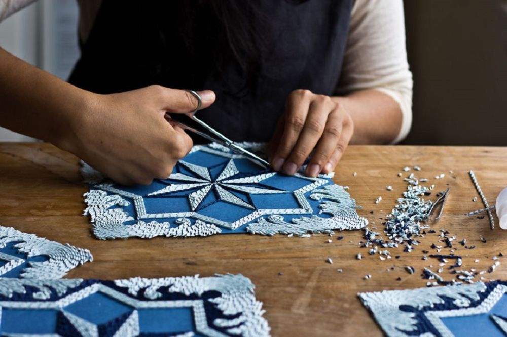 Ovakve mozaike nikada niste videli: Ona stvara umetnost od trakica papira! (FOTO)