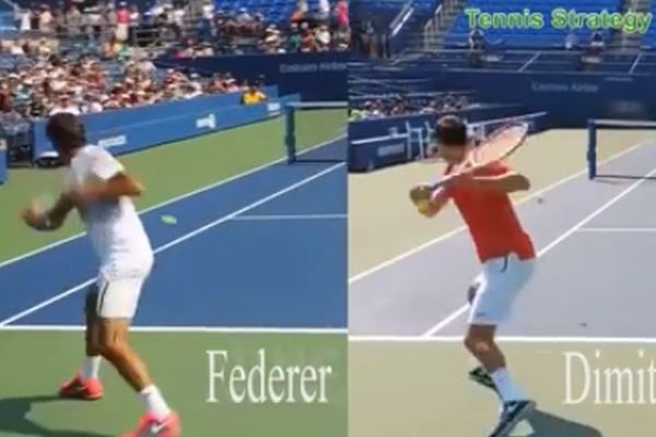Zato ga i zovu Bejbi Federer: Dimitrov je skinuo svaki Rodžerov pokret! (VIDEO)