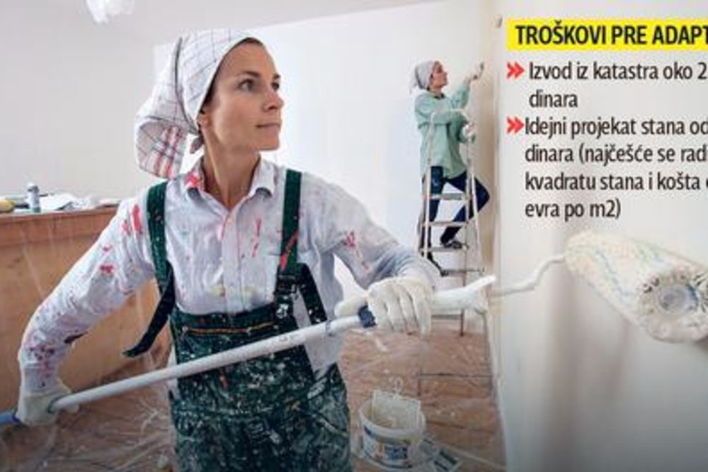 Jer - Srbija: I za renoviranje stana biće vam potrebna građevinska dozvola!