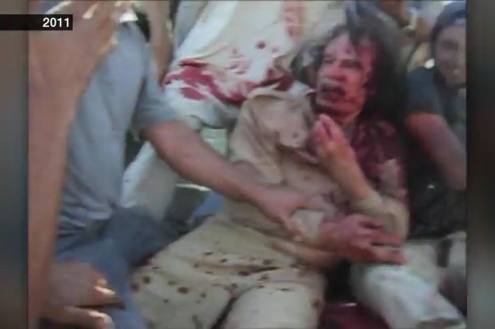 Kako je skončao Gadafi? Brutalno! Ovo su najsvežiji snimci (VIDEO)