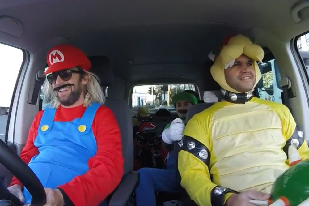Vozi vam se Mario Kart? Zašto ne biste probali uživo! (VIDEO)