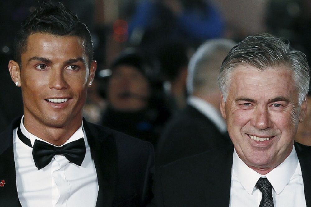 Topla dobrodošlica: Kristijano Ronaldo oduševljeno dočekao Anćelotija! (VIDEO)