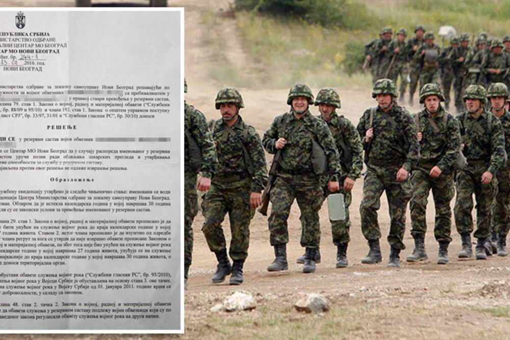 Sprema li se Srbija za rat? Onima koji nisu služili vojsku stižu pozivi za rezervu! (FOTO)