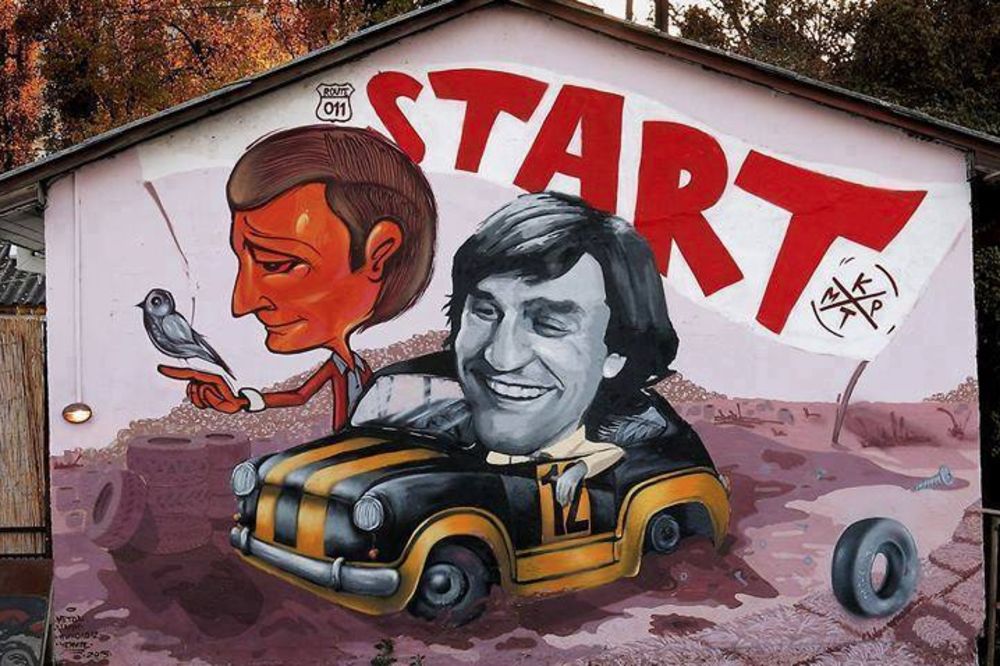 Beograđani će zauvek pamtiti Flojda: Dragan Nikolić dobio mural! (FOTO)