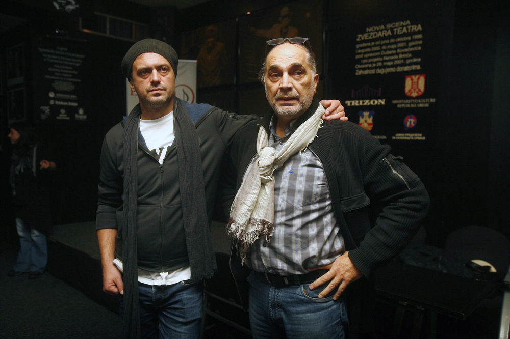 Voja Brajović i Sergej Trifunović igrali poslednju predstavu za Gagu Nikolića (FOTO)