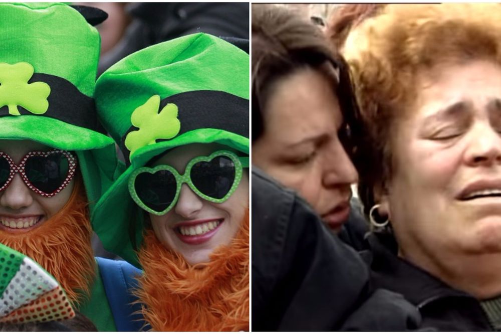 Evo zašto će danas cela Irska biti u zelenoj boji, a Srbija u crnini! (FOTO) (VIDEO)