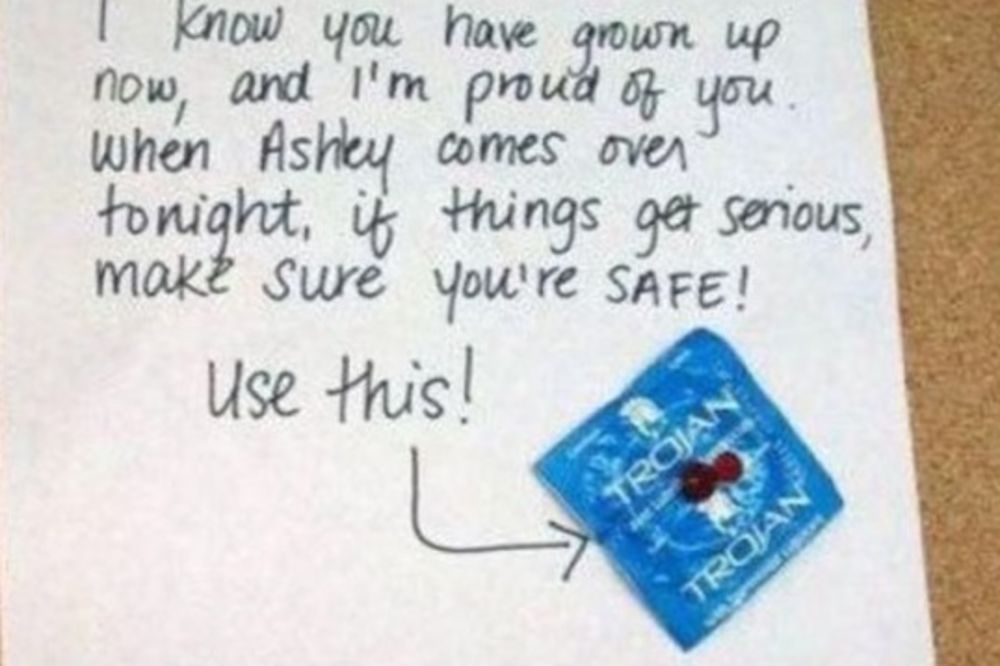 Mama to nije uputstvo za siguran seks: Ostavila sinu kondom sa jednom ogromnom greškom (FOTO)