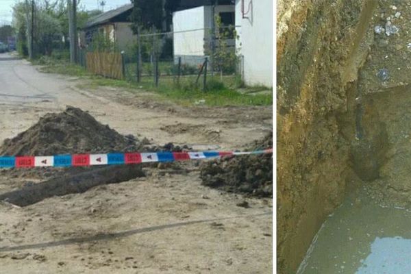 Bomba u Obrenovcu! Pronađena kraj zgrade za porodice koje su nastradale u poplavama (FOTO)