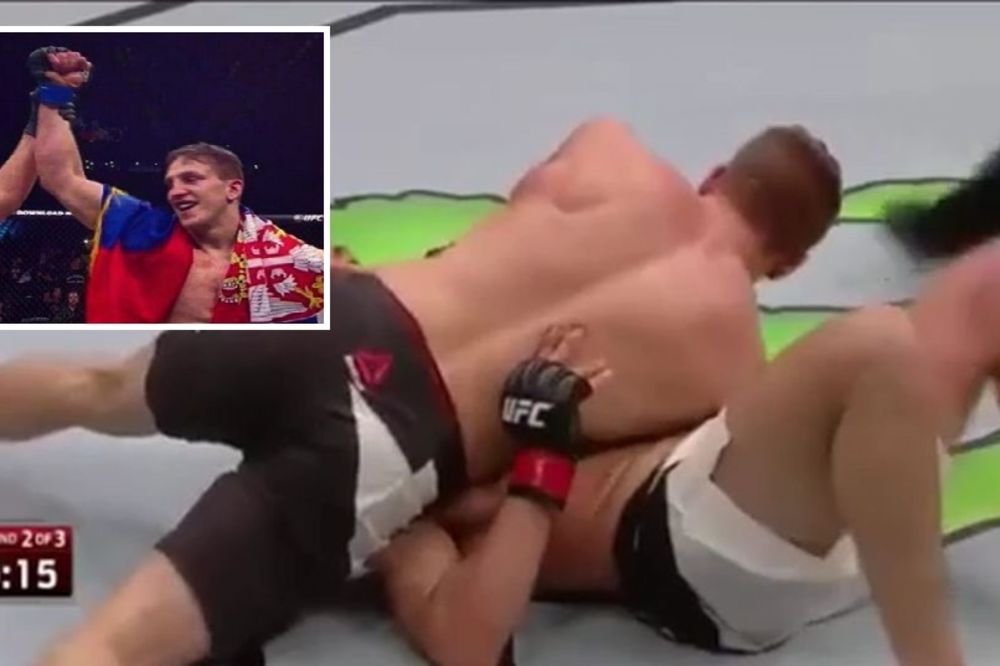 Čelični Srbin ispisao istoriju: Pobeda na debiju u UFC nad nepobedivim Italijanom! (VIDEO)