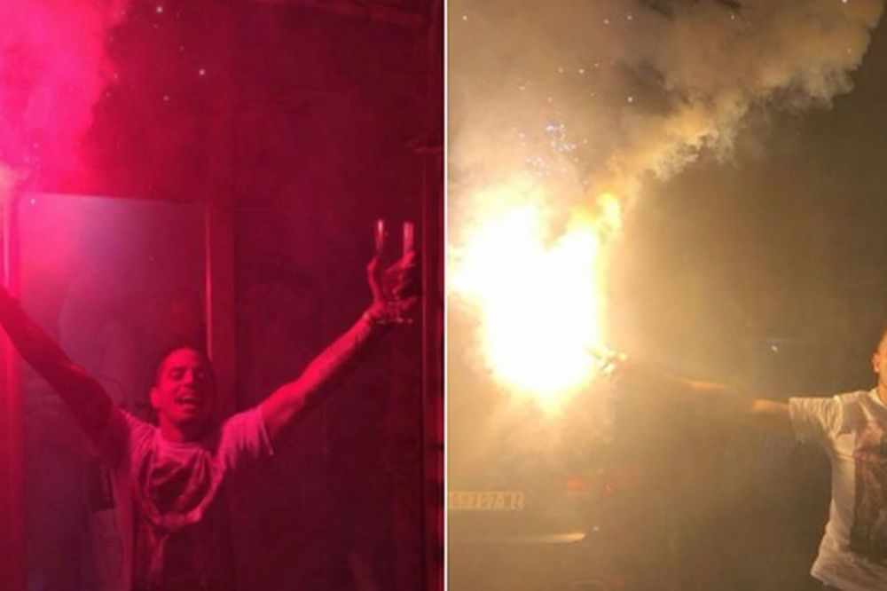 Ibanjez i Vijeira zapalili baklje na proslavi titule! (FOTO) (VIDEO)